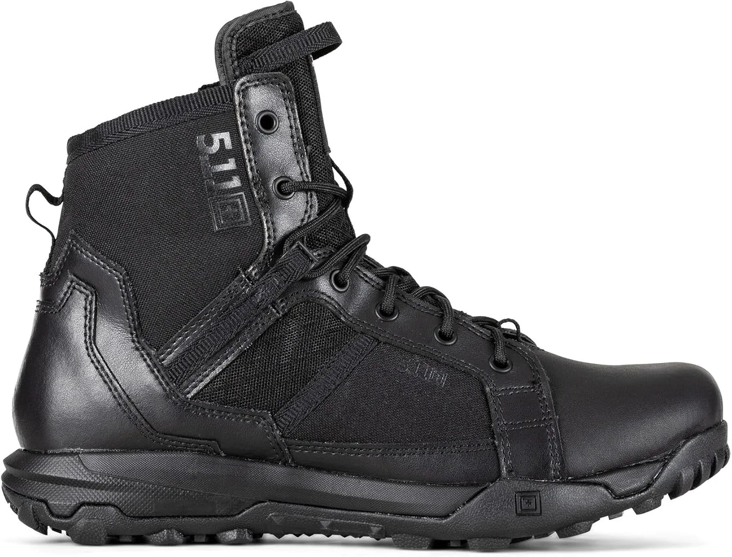 5.11 Tactical Men’s A/T All-Terrain 6-Inch Side Zip Boots, Full-Length Side Zipper, Water Resistant Upper, Style 12439