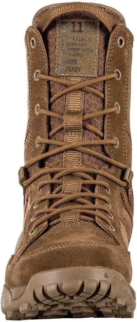 5.11 Tactical Men’s A/T All-Terrain 8-inch Military Style Boots for Snow, Hiking, Work – Non-Zip, Water-Resistant, Style 12422