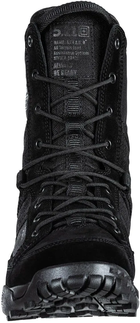 5.11 Tactical Men’s A/T All-Terrain 8-inch Military Style Boots for Snow, Hiking, Work – Non-Zip, Water-Resistant, Style 12422