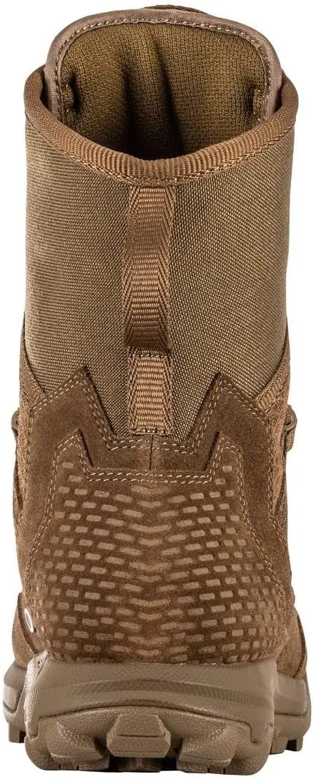 5.11 Tactical Men’s A/T All-Terrain 8-inch Military Style Boots for Snow, Hiking, Work – Non-Zip, Water-Resistant, Style 12422