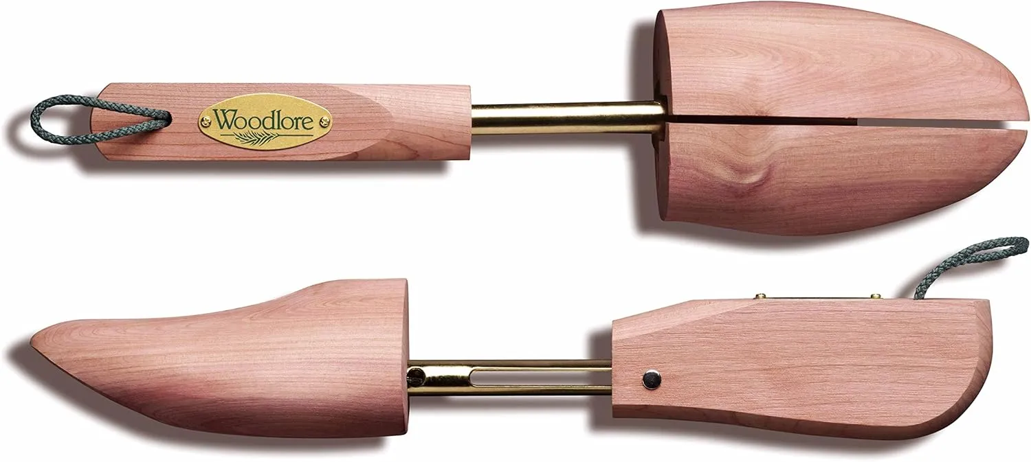 Allen Edmonds Woodlore Shoe Trees for Men 2-Pack Of Men's Adjustable Aromatic Red Cedar Shoe Trees MADE IN USA