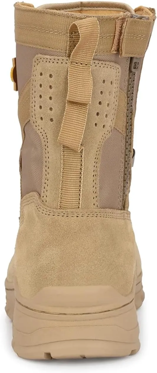 Alpha Aerolite 8.0 Side Zip Suede Leather Military & Tactical Boots