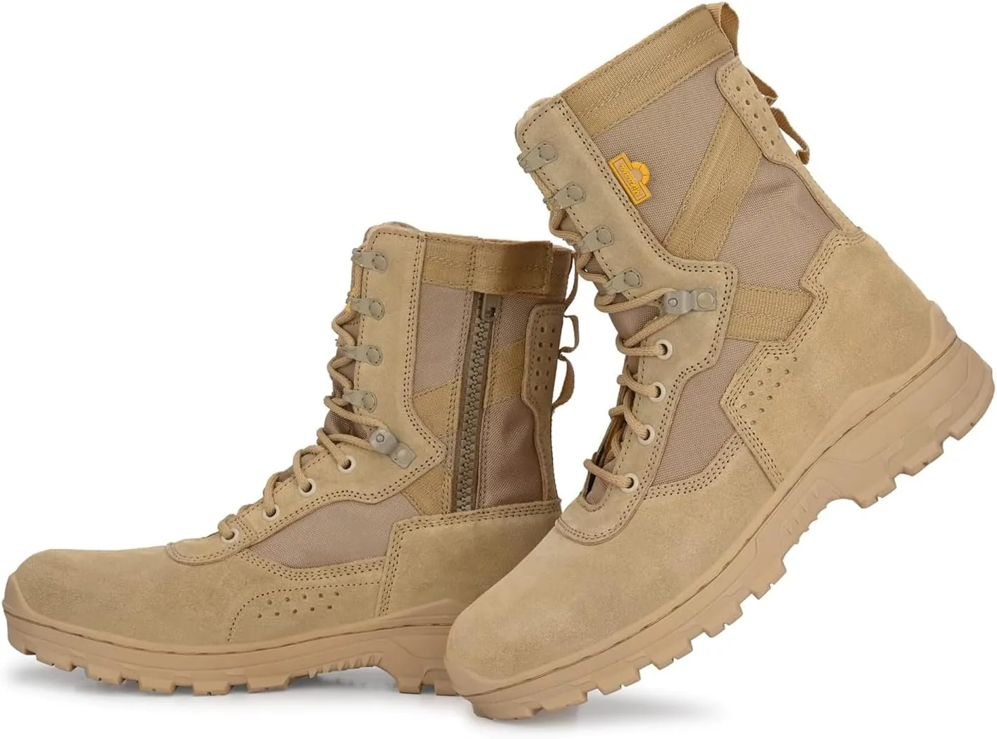 Alpha Aerolite 8.0 Side Zip Suede Leather Military & Tactical Boots