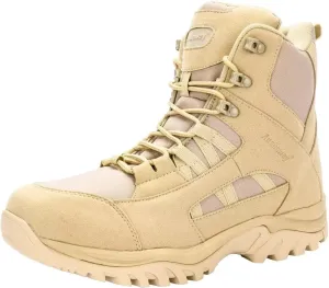 Ansbowey Men's Military Tactical Boots Lightweight Outdoor Jungle Hiking Boots