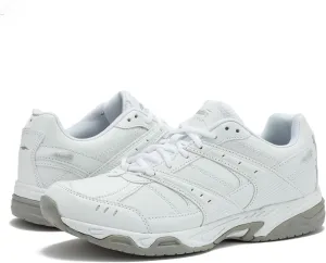 Avia Avi-Union II Non Slip Shoes for Women - Lace Up Comfort Women's Work or Walking Sneakers, Medium or Wide, Black or White