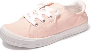 BENEKER Women's Platform Canvas Sneakers Low Top Fashion Sneakers Classic Slip-On Comfort Walking Shoes