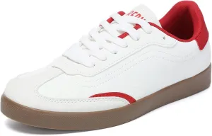 Bernal Women's Fashion Sneakers Flat Low-Top Lace-Up Comfortable Casual Tennis Shoes Walking Travel Shoes Dress Sneakers