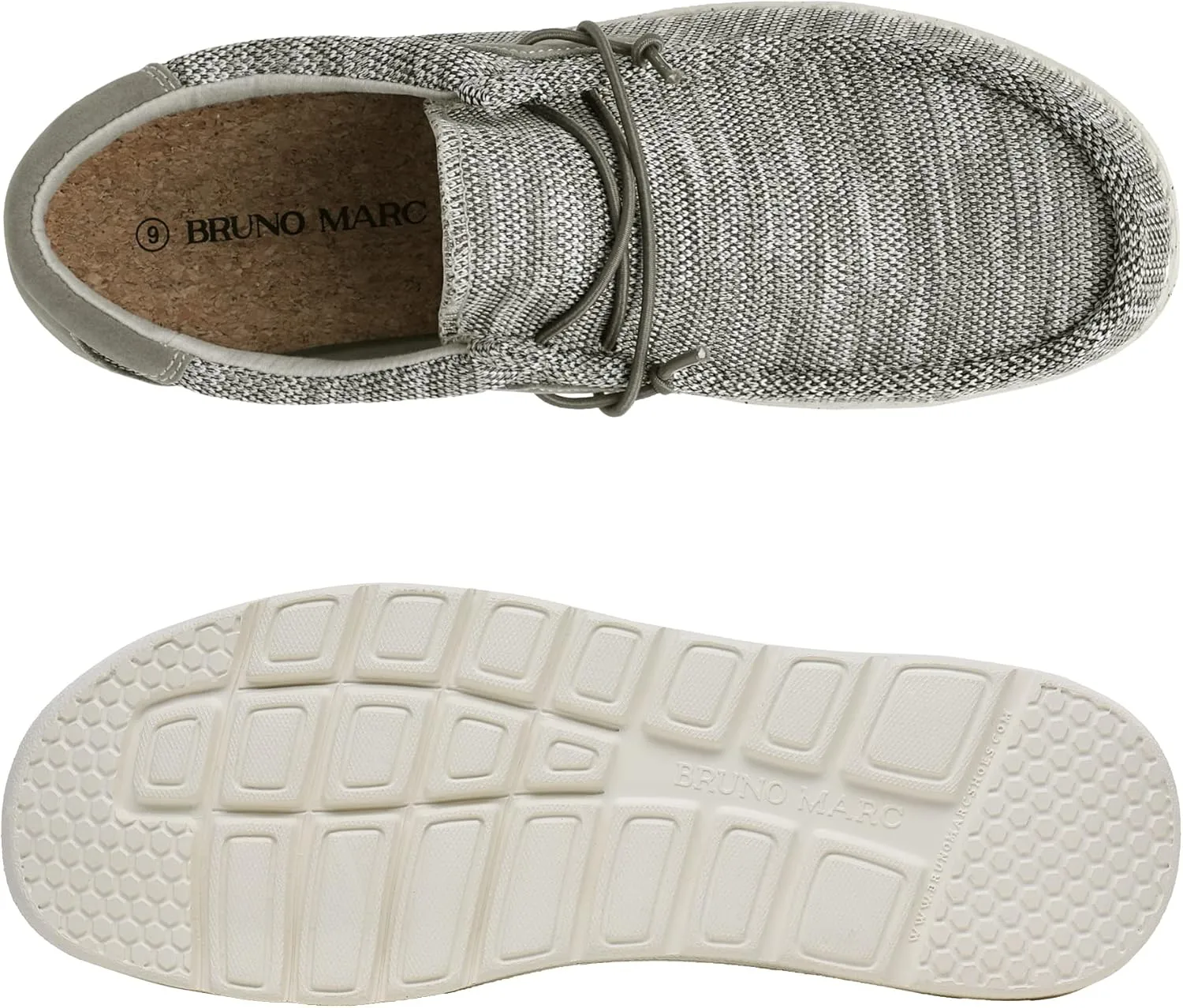 Bruno Marc Men's Casual Slip-on Loafers Stretch Shoes 1.0
