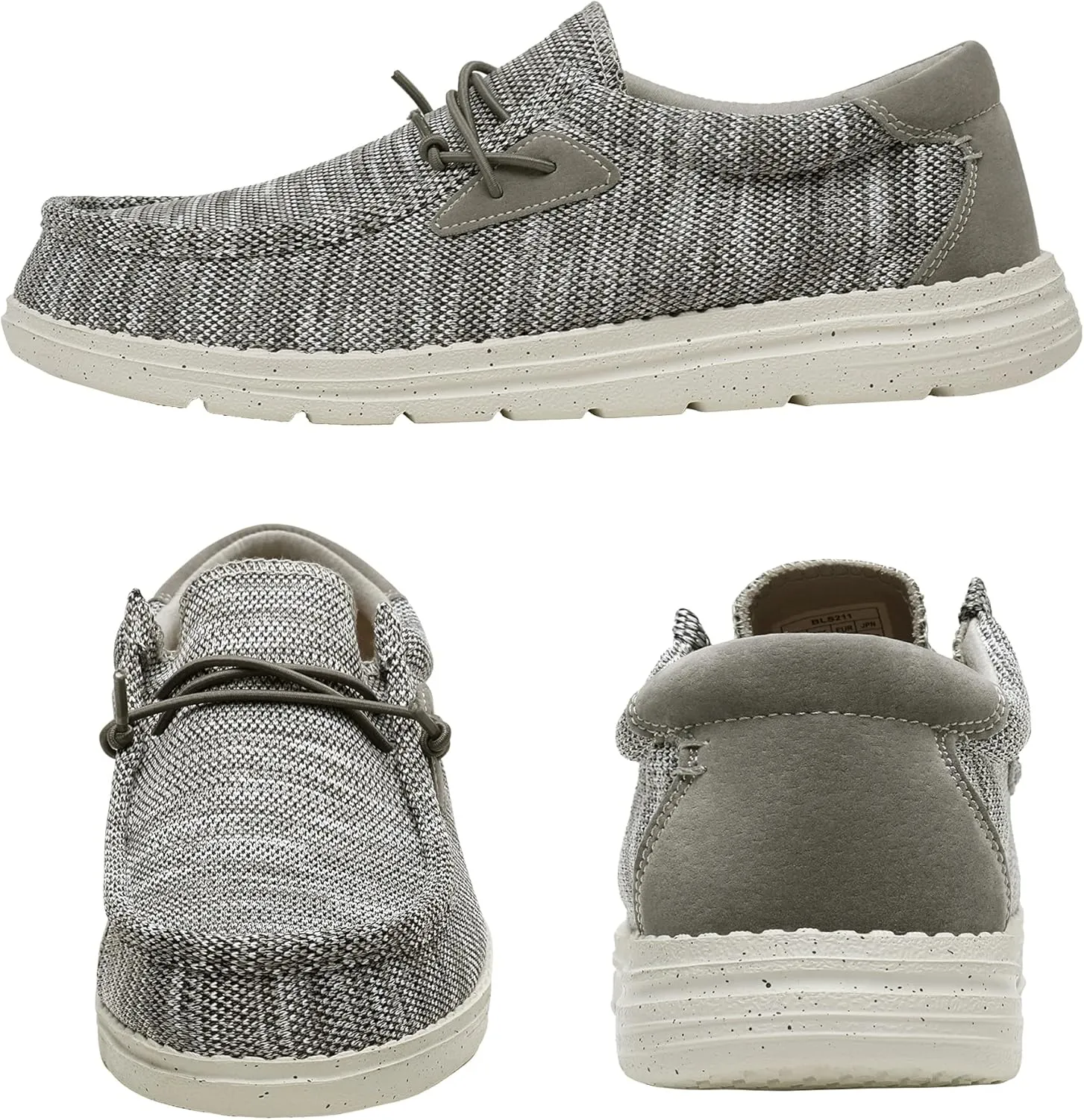 Bruno Marc Men's Casual Slip-on Loafers Stretch Shoes 1.0