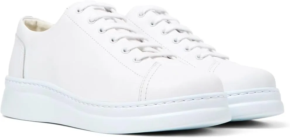 Camper Runner Up Leather Sneakers for Women - Ultra-Comfortable Tennis Shoes with Ortholite Comfort Footbeds & XL Extralight Organix Traction Outsoles