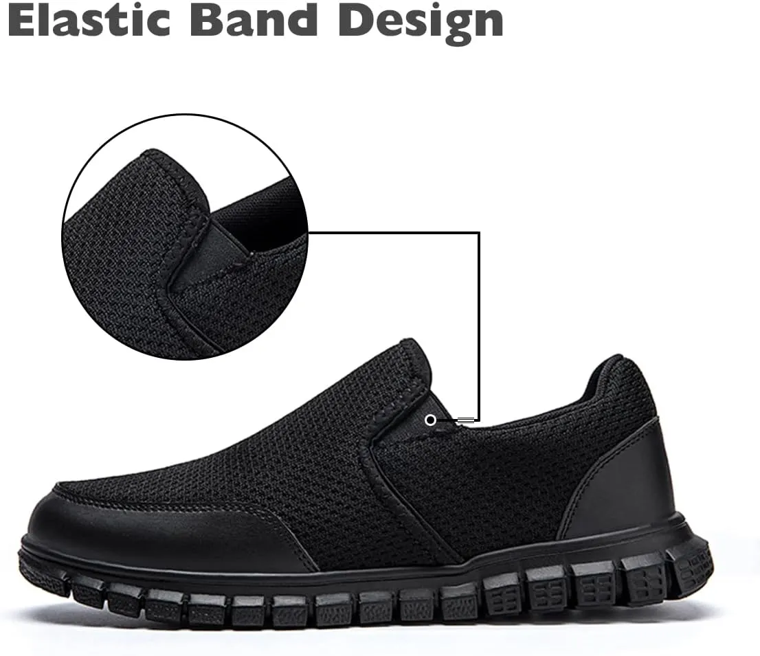 EGMPDA Mens Slip on Loafers Boat Shoes Non Slip Walking Sports Shoes Driving Shoes Casual Office Shoes Gym Lightweight Comfortable Shoes