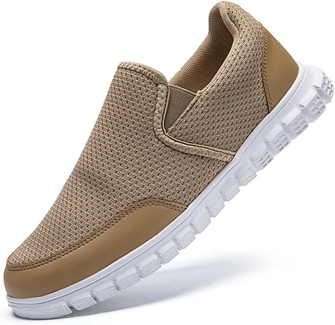 EGMPDA Mens Slip on Loafers Boat Shoes Non Slip Walking Sports Shoes Driving Shoes Casual Office Shoes Gym Lightweight Comfortable Shoes