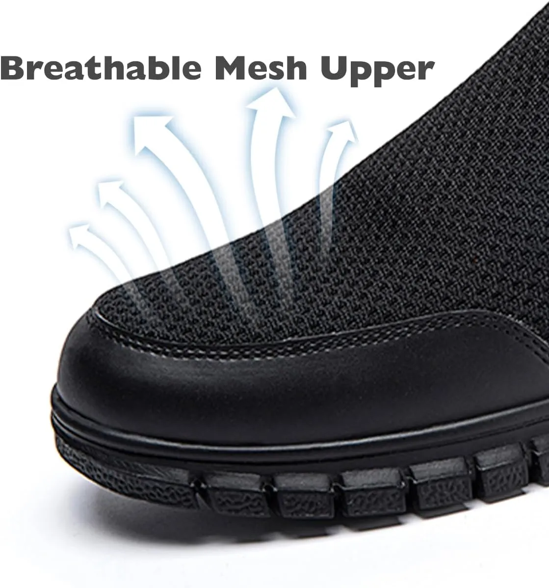 EGMPDA Mens Slip on Loafers Boat Shoes Non Slip Walking Sports Shoes Driving Shoes Casual Office Shoes Gym Lightweight Comfortable Shoes
