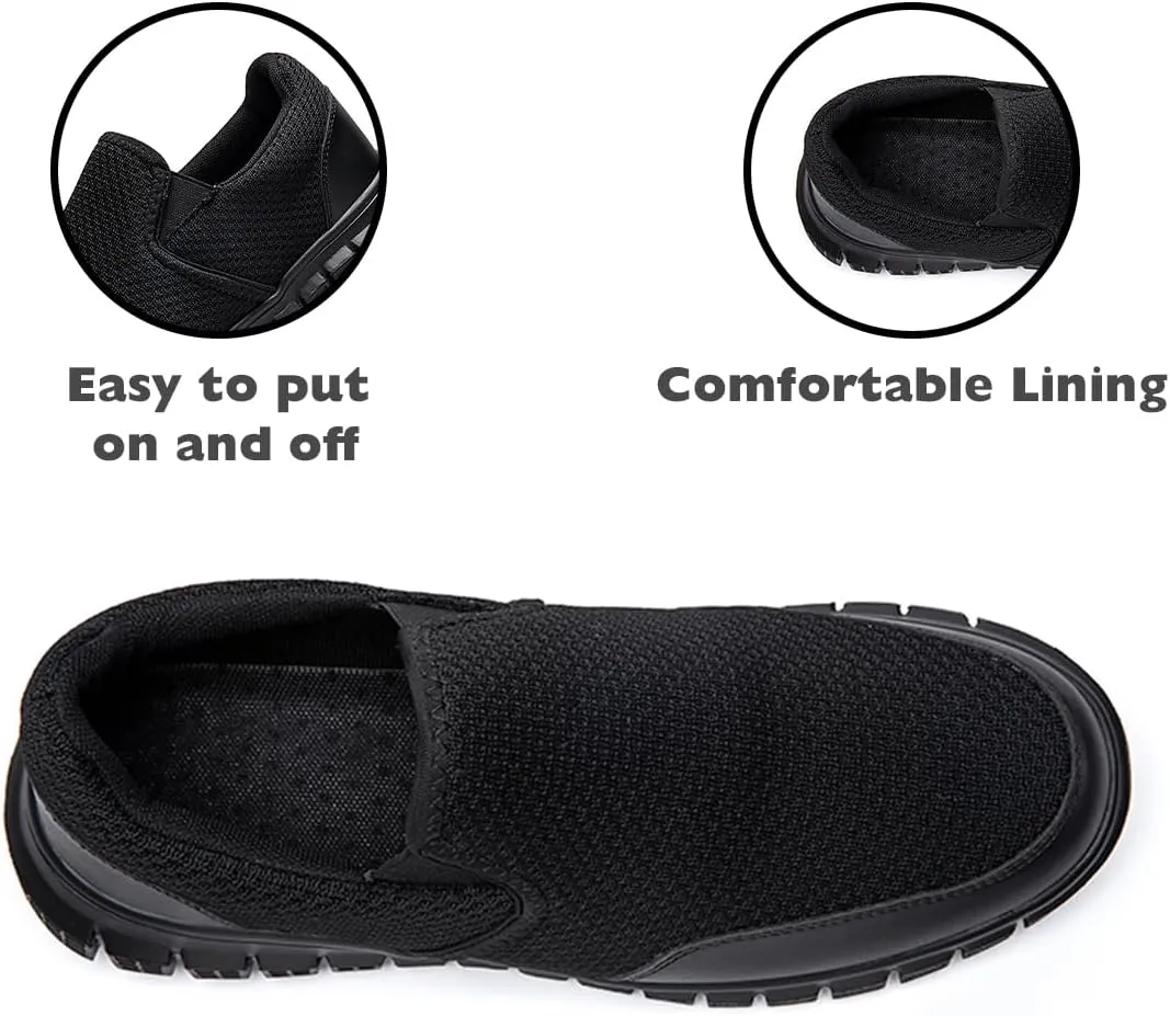 EGMPDA Mens Slip on Loafers Boat Shoes Non Slip Walking Sports Shoes Driving Shoes Casual Office Shoes Gym Lightweight Comfortable Shoes