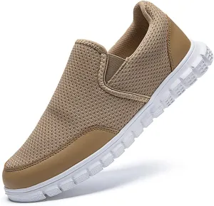 EGMPDA Mens Slip on Loafers Boat Shoes Non Slip Walking Sports Shoes Driving Shoes Casual Office Shoes Gym Lightweight Comfortable Shoes