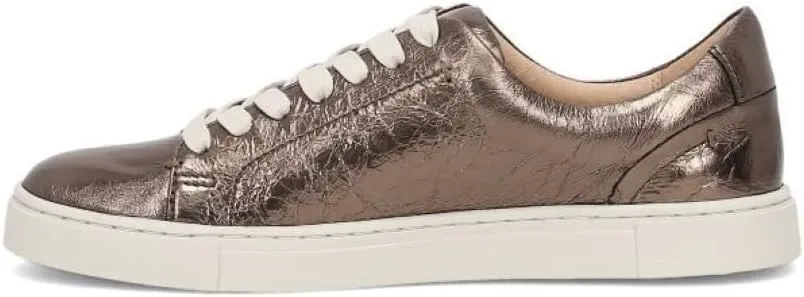 Frye Ivy Low Lace Sneakers for Women Crafted from Soft, Vintage Italian Leather with Removable Molded Footbed, Leather Lining, and Contrast White Rubber Outsoles