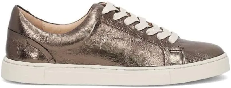 Frye Ivy Low Lace Sneakers for Women Crafted from Soft, Vintage Italian Leather with Removable Molded Footbed, Leather Lining, and Contrast White Rubber Outsoles
