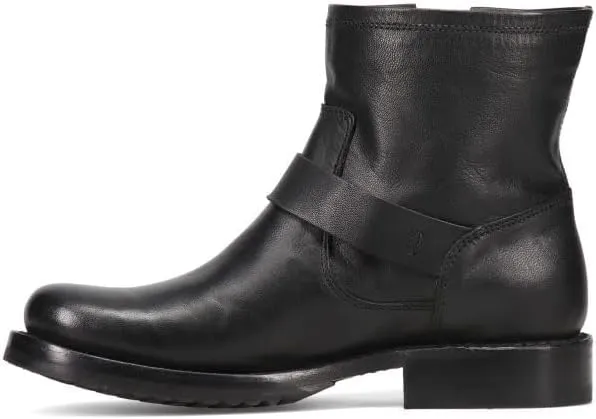 Frye Veronica Booties for Women Made from Full Grain Brush-Off Leather with Antique Metal Hardware and Waterproof, Hand-Stitched Goodyear Welt Construction