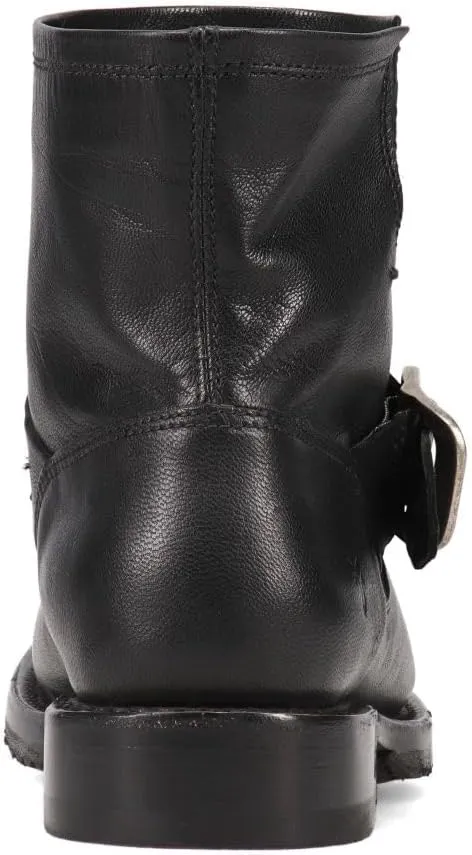 Frye Veronica Booties for Women Made from Full Grain Brush-Off Leather with Antique Metal Hardware and Waterproof, Hand-Stitched Goodyear Welt Construction