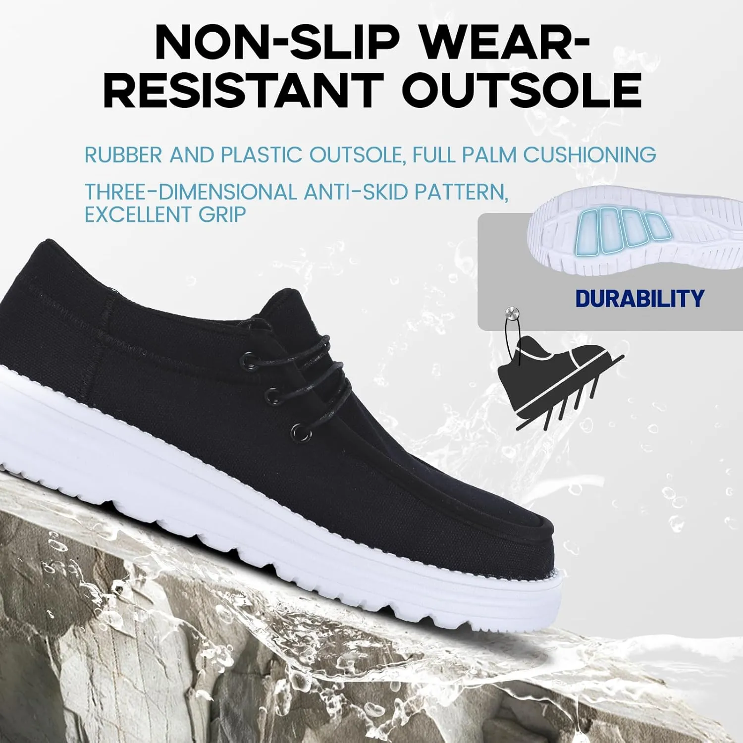 Furuian Steel Toe Shoes for Men Low-top Safety Work Shoes for Men Lightweight Steel Toe Sneakers Comfortable Canvas Work Loafers Zapatos De Trabajo para Hombres