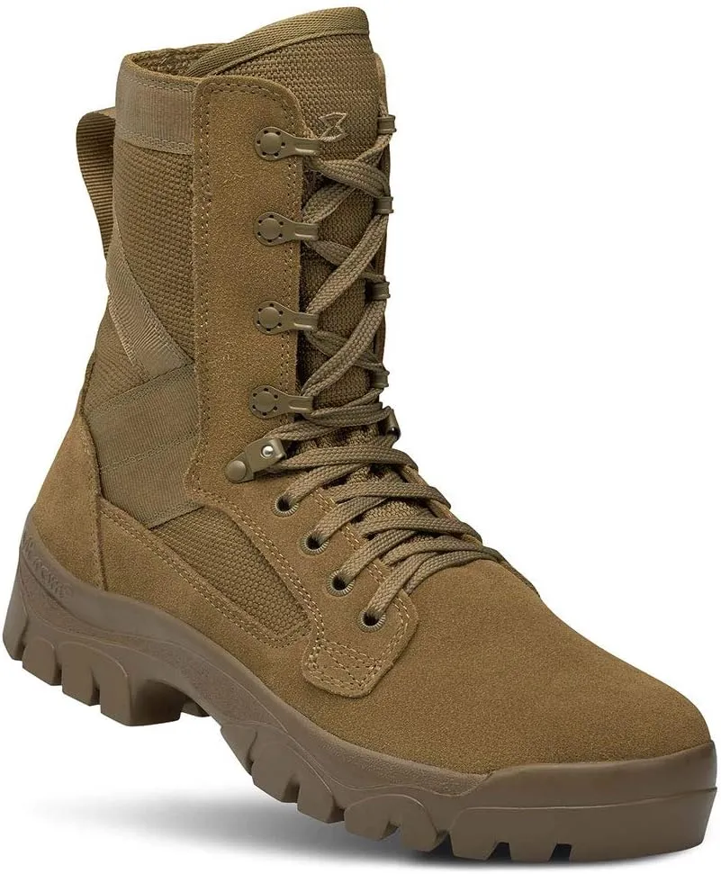 GARMONT TACTICAL T8 Bifida Military Combat Boots for Men and Women, Army, Air Force, AR670-1 Compliant Footwear, Suede Leather, Multi-Terrain Shoes, Coyote, Size 12.5