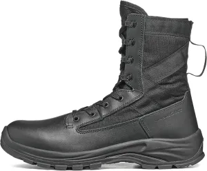 GARMONT TACTICAL T8 LE 2.0 Law Enforcement EMS Boots for Men and Women, Polishable Full Grain Leather, Lightweight and Breathable, Side Zipper, Uniform Compliant, 8" High, Black