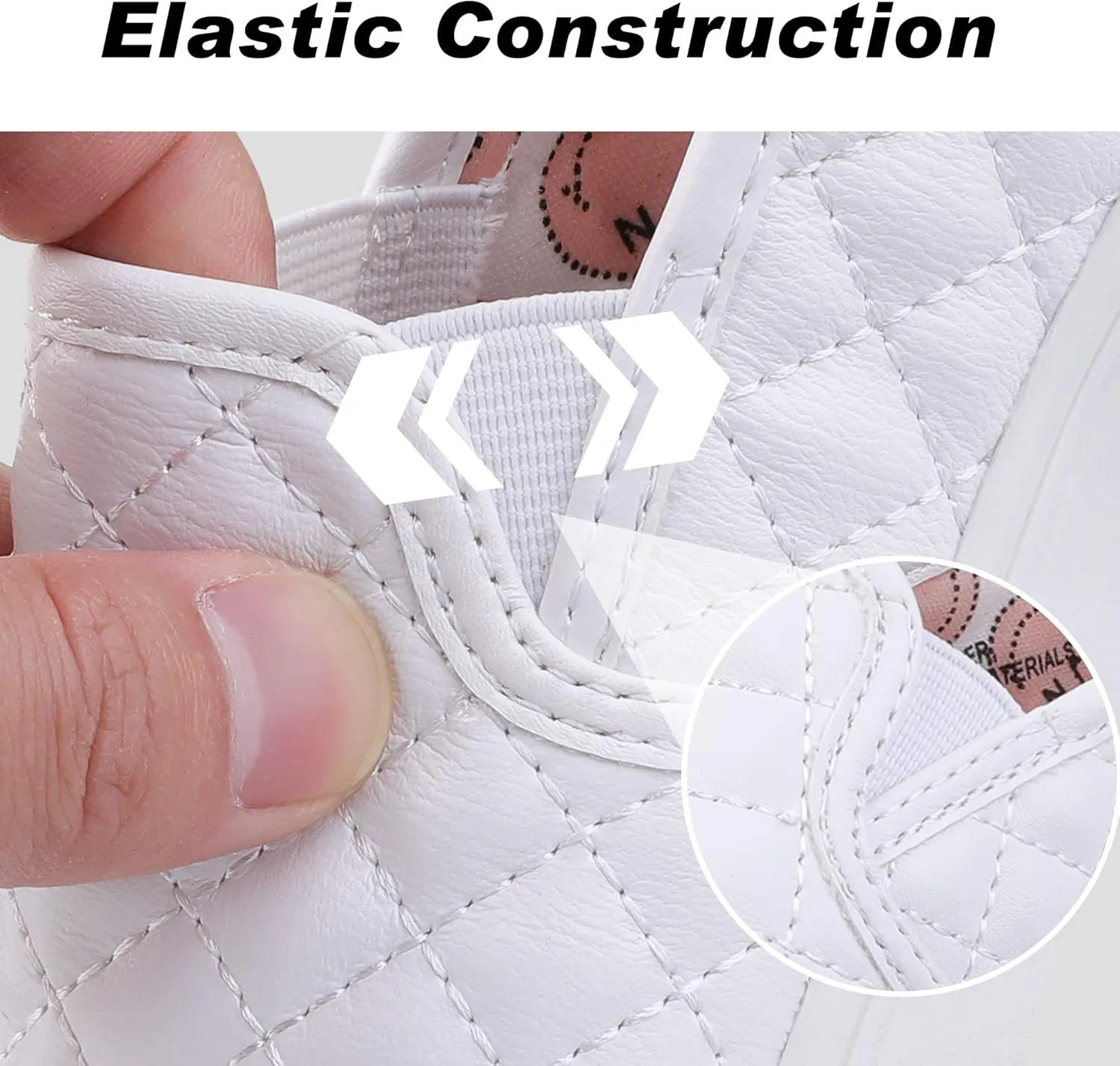 Girls Sneakers Slip On Casual Sneakers for Girls Nonslip Comfort Lightweight Flats Shoes for Big Girls Little Girls