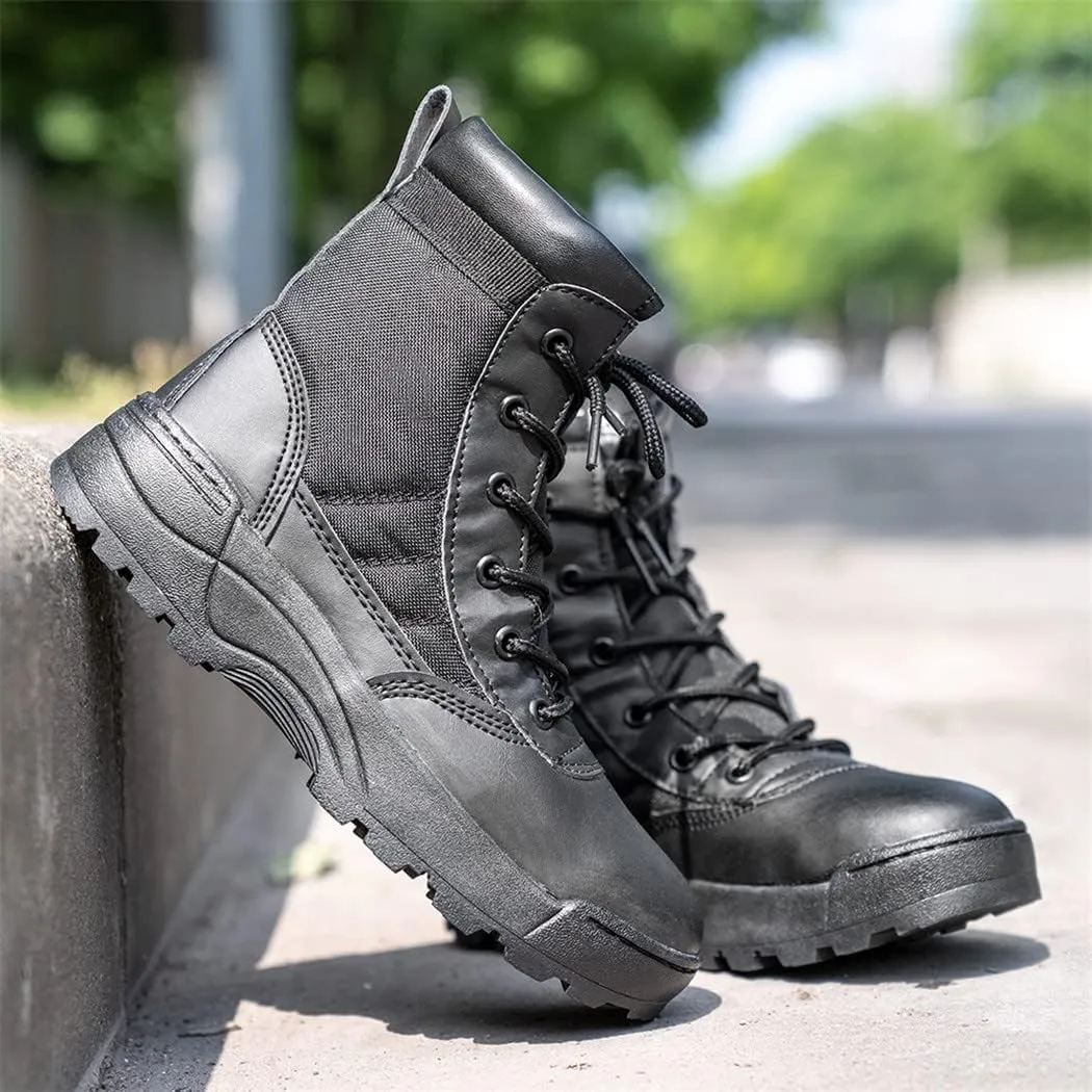 Haitpant Children Outdoor Tactical Boots, Kids Summer Camp Training Military Boots, Ultra Light Breathable Hiking Shoes for Boy