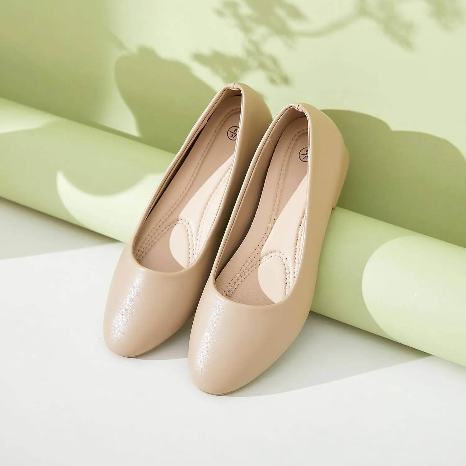 hash bubbie Women's Loafers Slip on Shoes Chunky Low Block Heels Closed Toe Pumps Shoes Office Shoes Ladies Elegant Wedding Dress Shoes