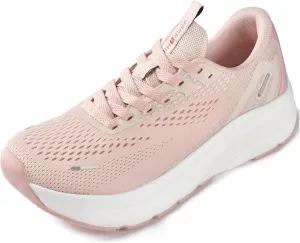 JACKSHIBO Wide Toe Box Shoes Women Arch Support Wide Sneakers for Running Walking Athletic Tennis Orthopedic Plantar Fasciitis Workout Flux Footwear with Thick Cushion Zero Drop Sole Width Shoes
