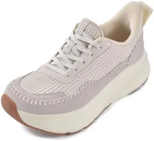 JACKSHIBO Women's Wide Toe Box Fashion Sneakers Slip in Free up Hands Shoes Arch Support Orthopedic Casual Walking Shoes with Metatarsal Pad