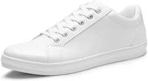Jousen Mens Sneakers White Mens Casual Shoes Soft Breathable Fashion Sneakers for Mens