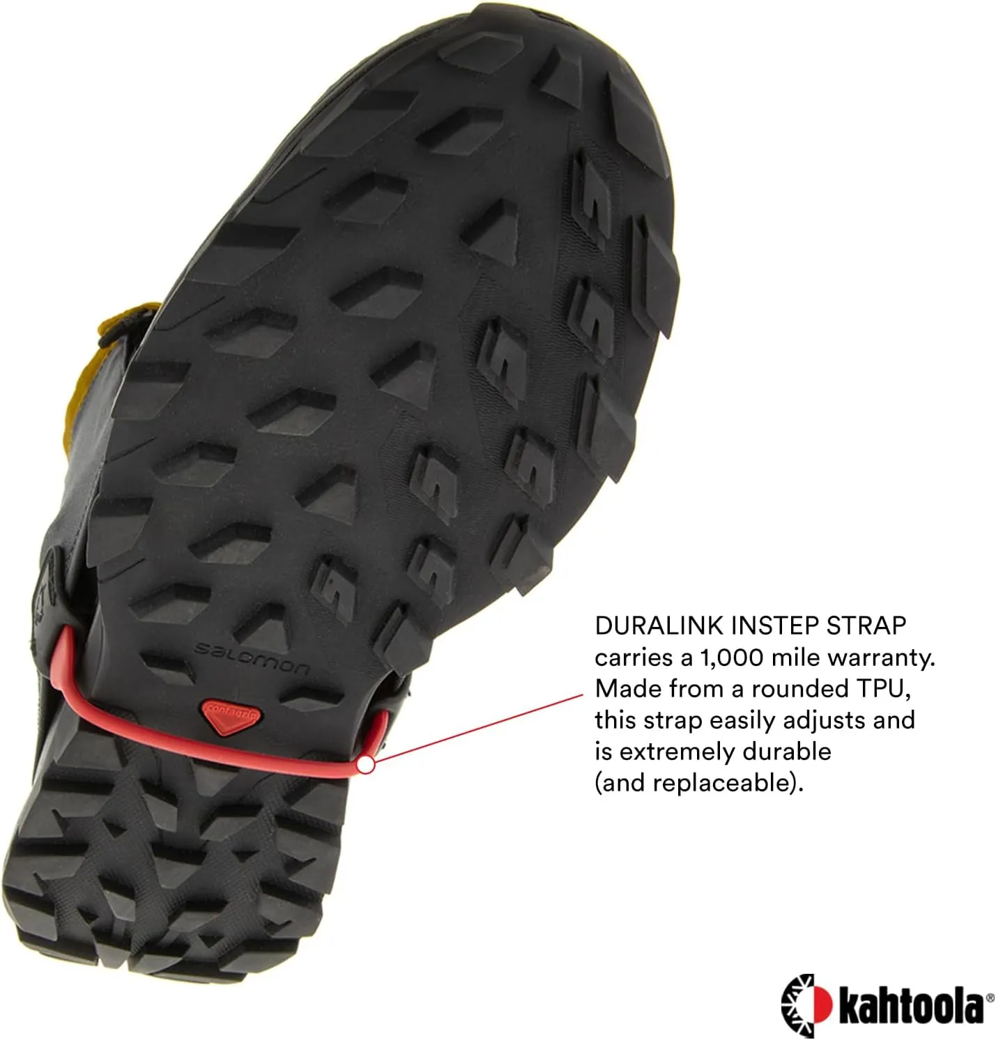 Kahtoola RENAgaiter Low Gaiters for Hiking, Mountaineering, Trail Running, Shoe & Boot Protection in Mud, Snow & Ice