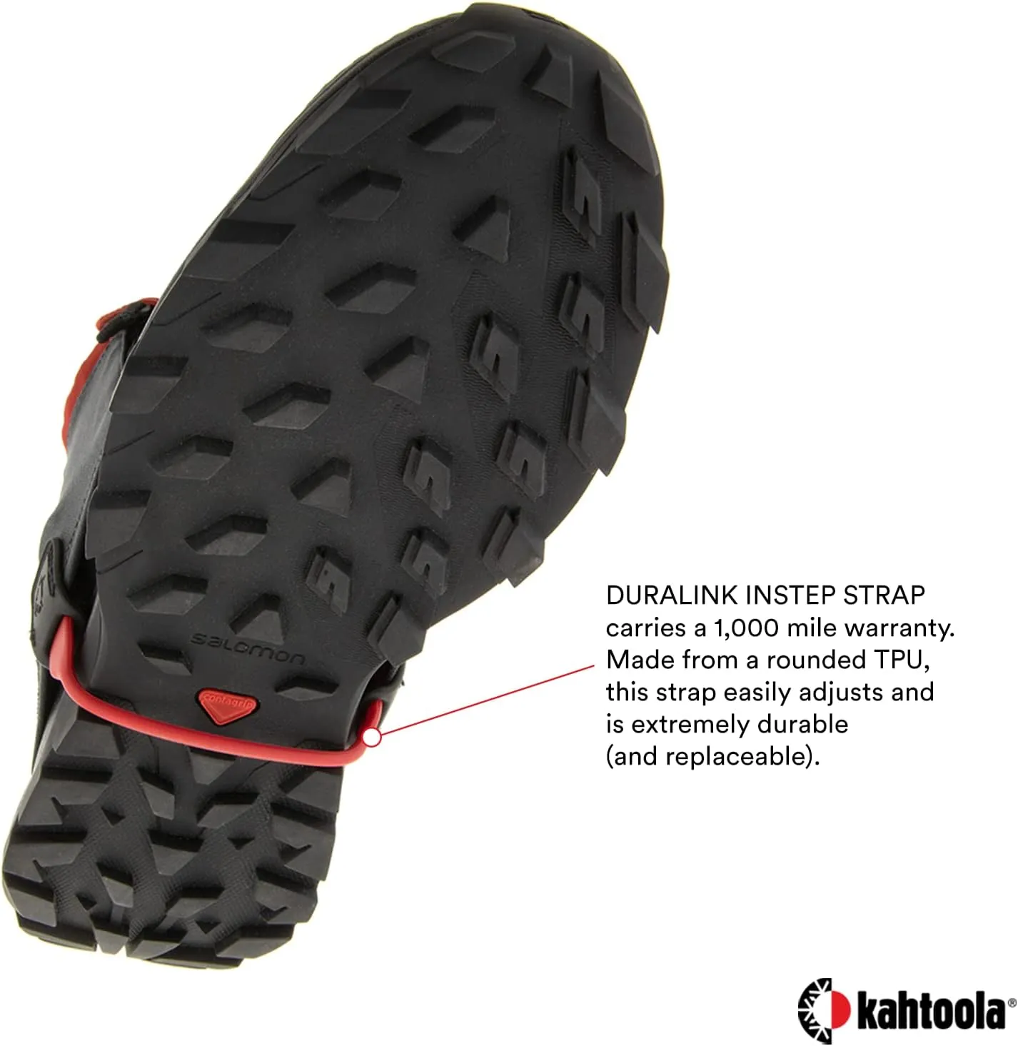 Kahtoola RENAgaiter Low Gaiters for Hiking, Mountaineering, Trail Running, Shoe & Boot Protection in Mud, Snow & Ice