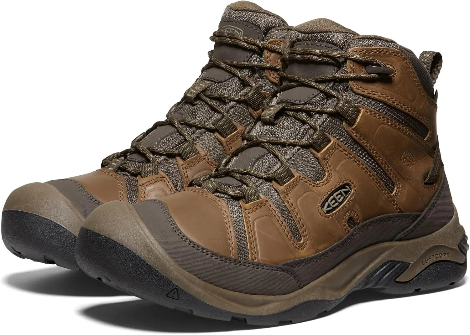 KEEN Men's Circadia Mid Height Comfortable Waterproof Hiking Boots