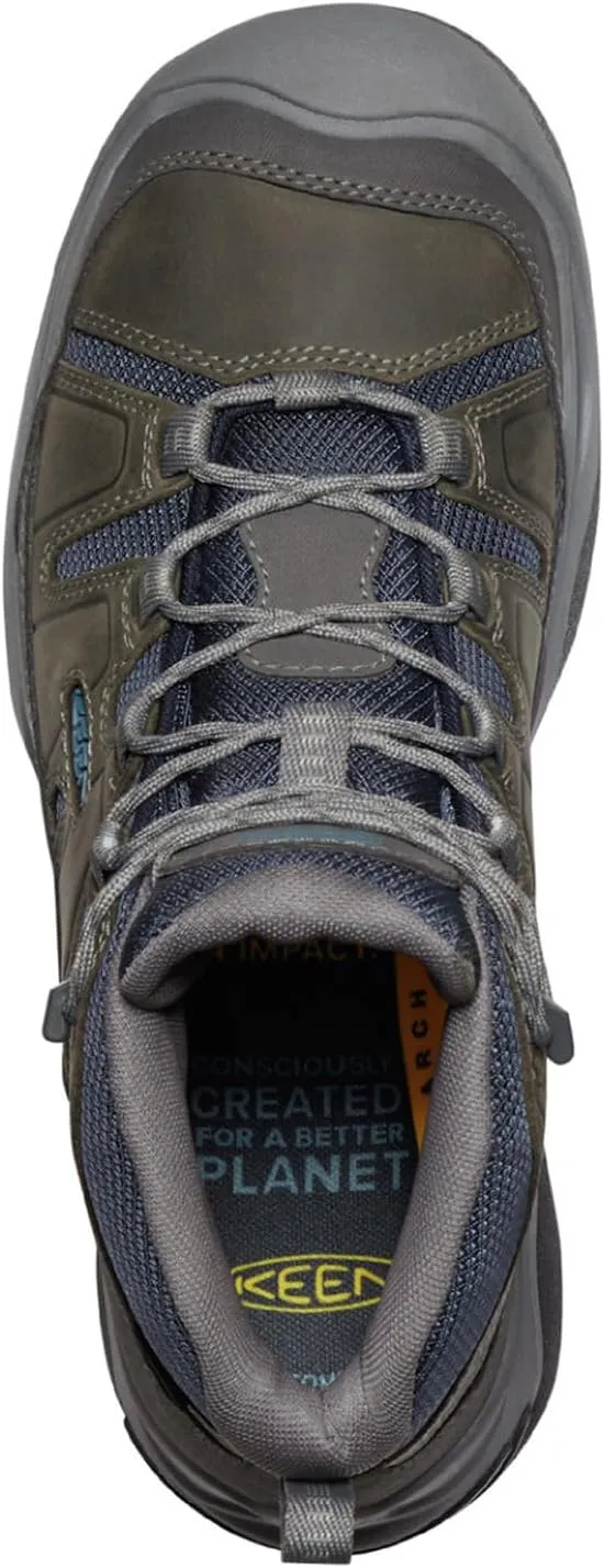 KEEN Men's Circadia Mid Height Comfortable Waterproof Hiking Boots