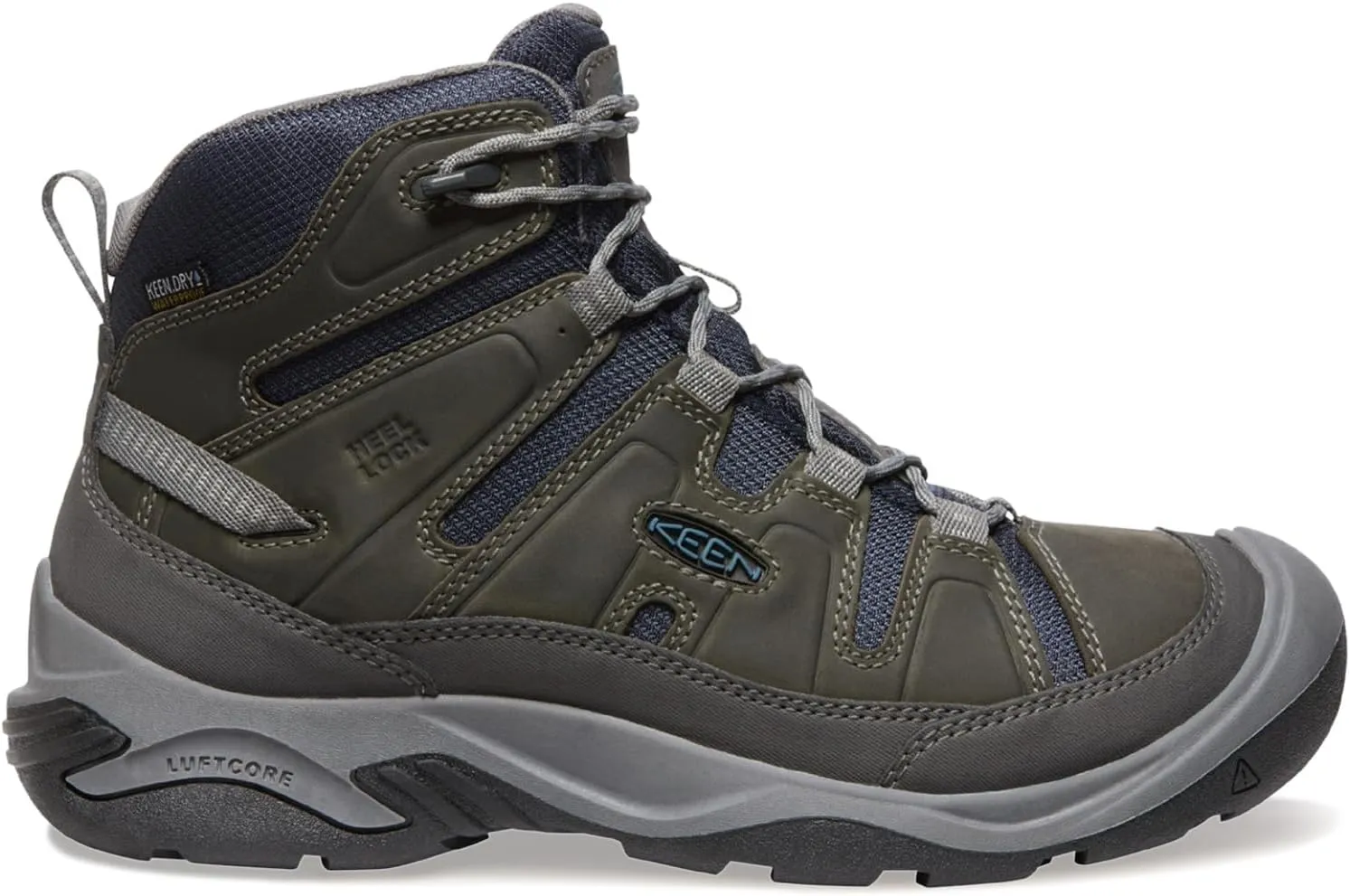 KEEN Men's Circadia Mid Height Comfortable Waterproof Hiking Boots