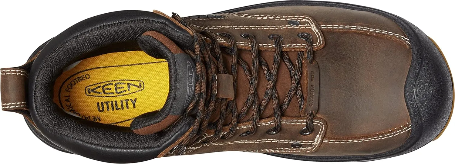 KEEN Utility Men's Fort Wayne 6" Waterproof Composite Toe Wedge Work Boot