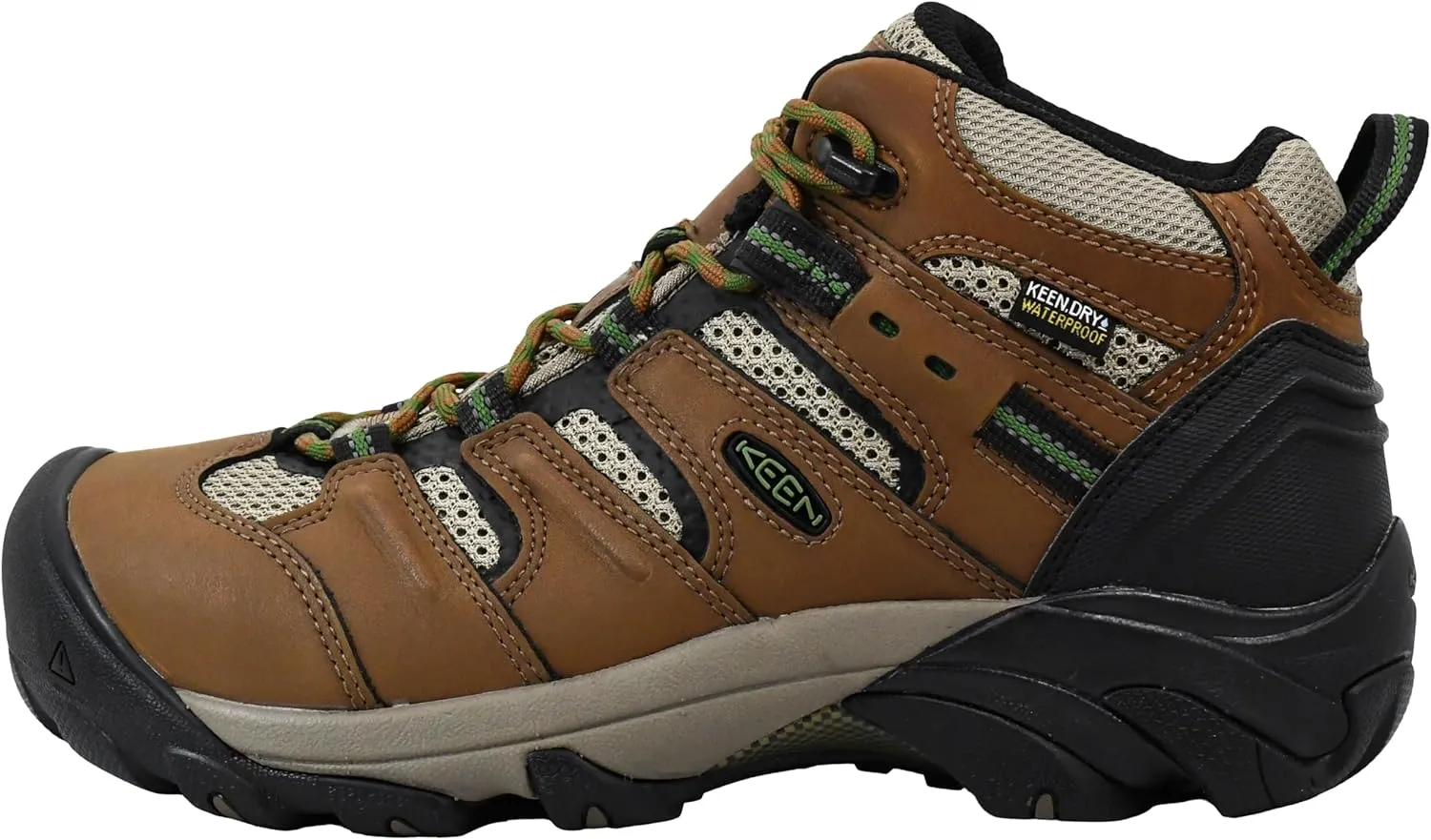 KEEN Utility Men's Lansing Mid Height Steel Toe Waterproof Work Boots