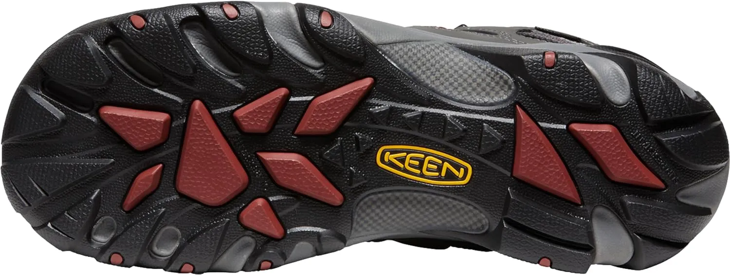 KEEN Utility Men's Lansing Mid Height Steel Toe Waterproof Work Boots