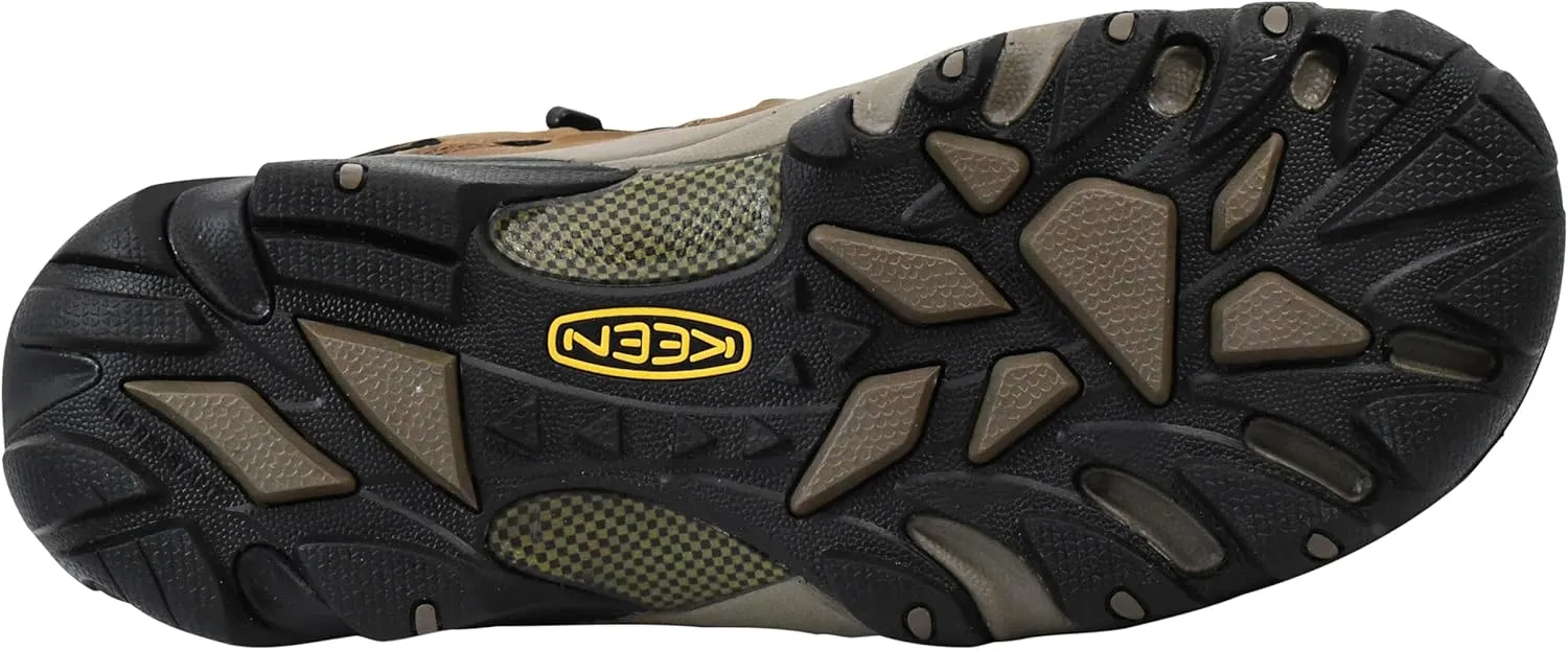 KEEN Utility Men's Lansing Mid Height Steel Toe Waterproof Work Boots