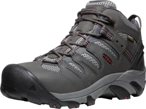 KEEN Utility Men's Lansing Mid Height Steel Toe Waterproof Work Boots