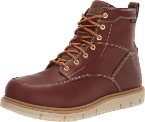 KEEN Utility Men's San Jose 6" Alloy Toe Waterproof Wedge Work Boots