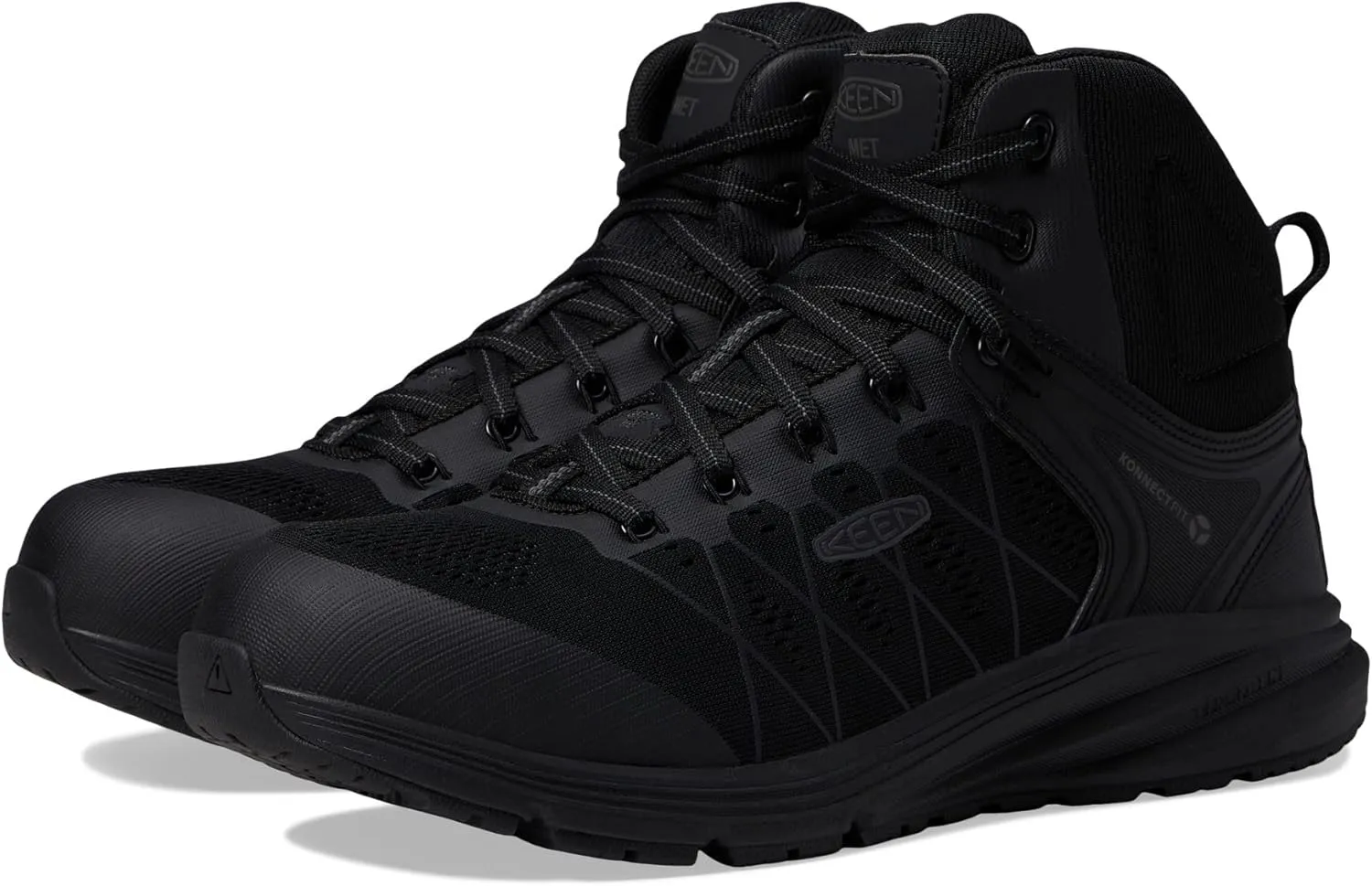 KEEN Utility Men's Vista Energy Mid Height Composite Toe Internal Metatarsal Guard Industrial Work Boot