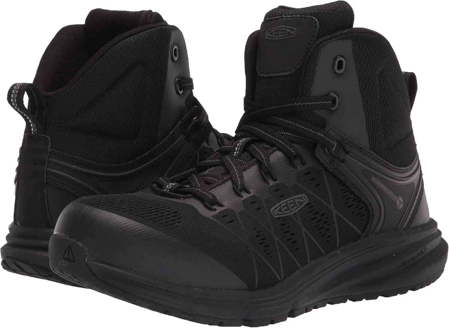 KEEN Utility Men's Vista Energy Mid Height Composite Toe WorkShoe Work Boot