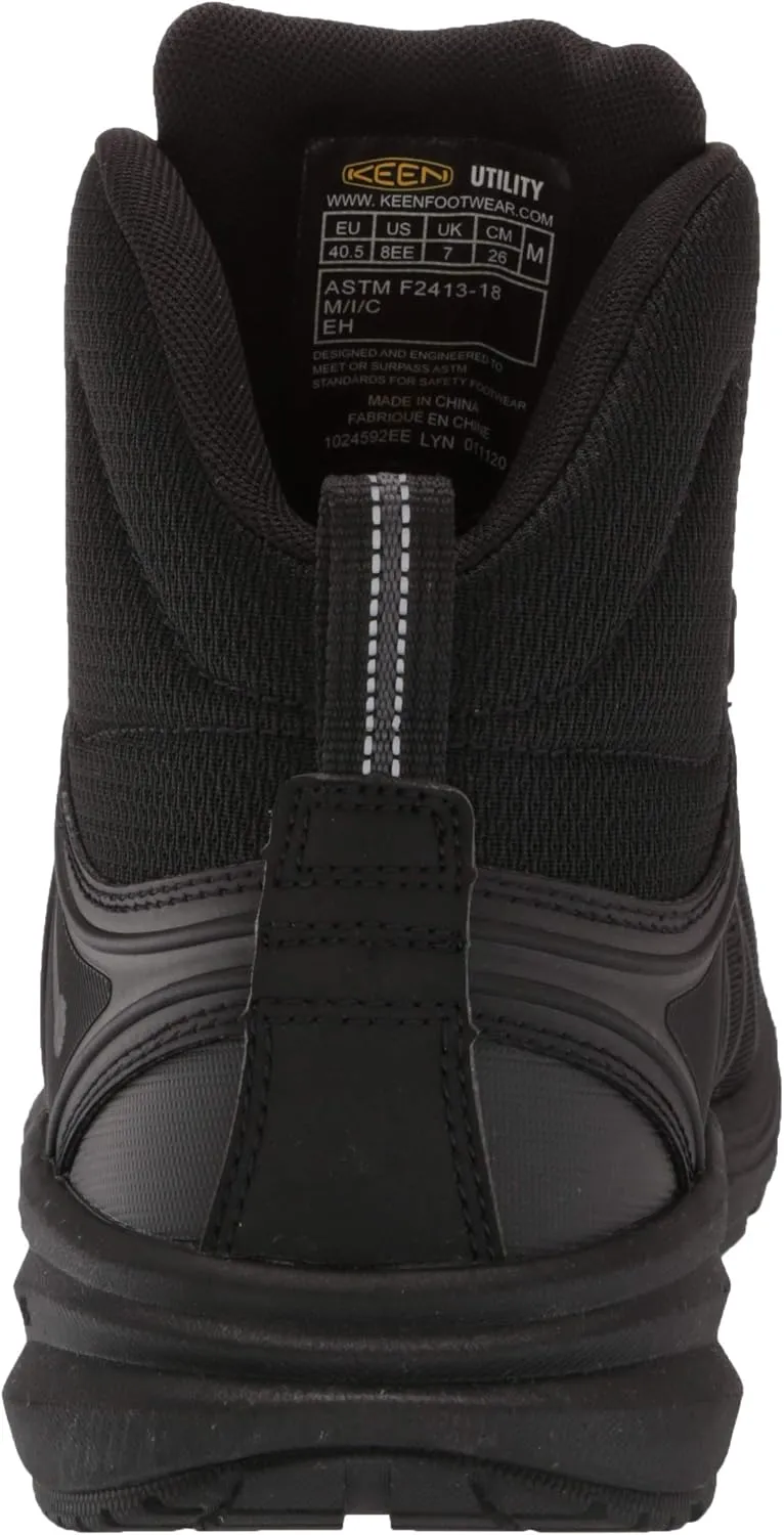 KEEN Utility Men's Vista Energy Mid Height Composite Toe WorkShoe Work Boot