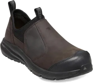 KEEN Utility Men's Vista Energy  Shift Low Height Composite Toe ESD Leather Slip-On Industrial Work Shoe