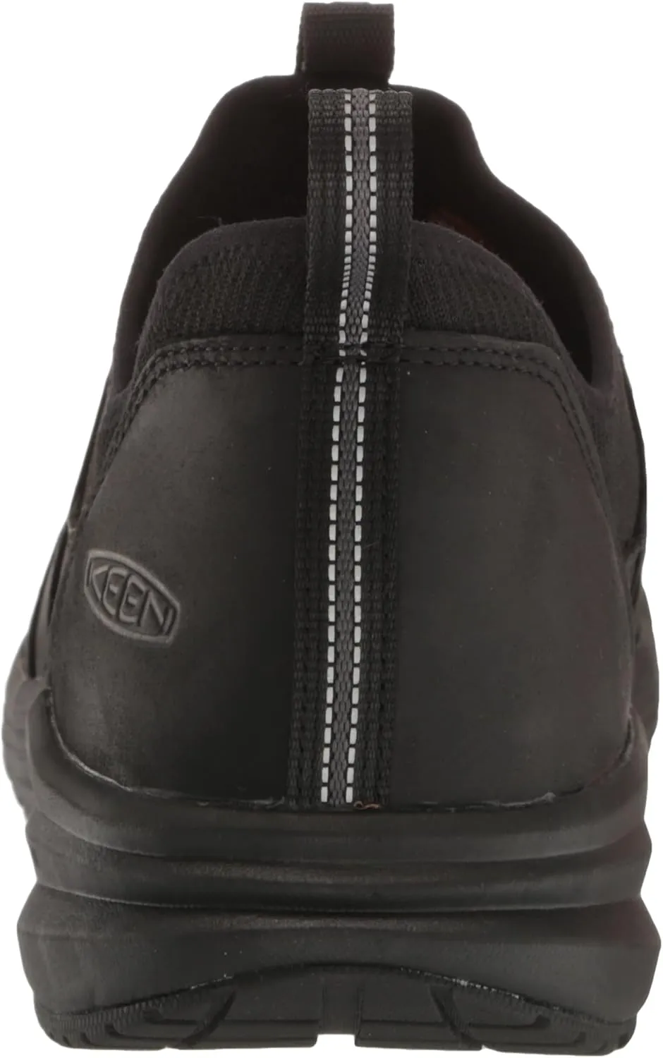 KEEN Utility Men's Vista Energy  Shift Low Height Composite Toe ESD Leather Slip-On Industrial Work Shoe