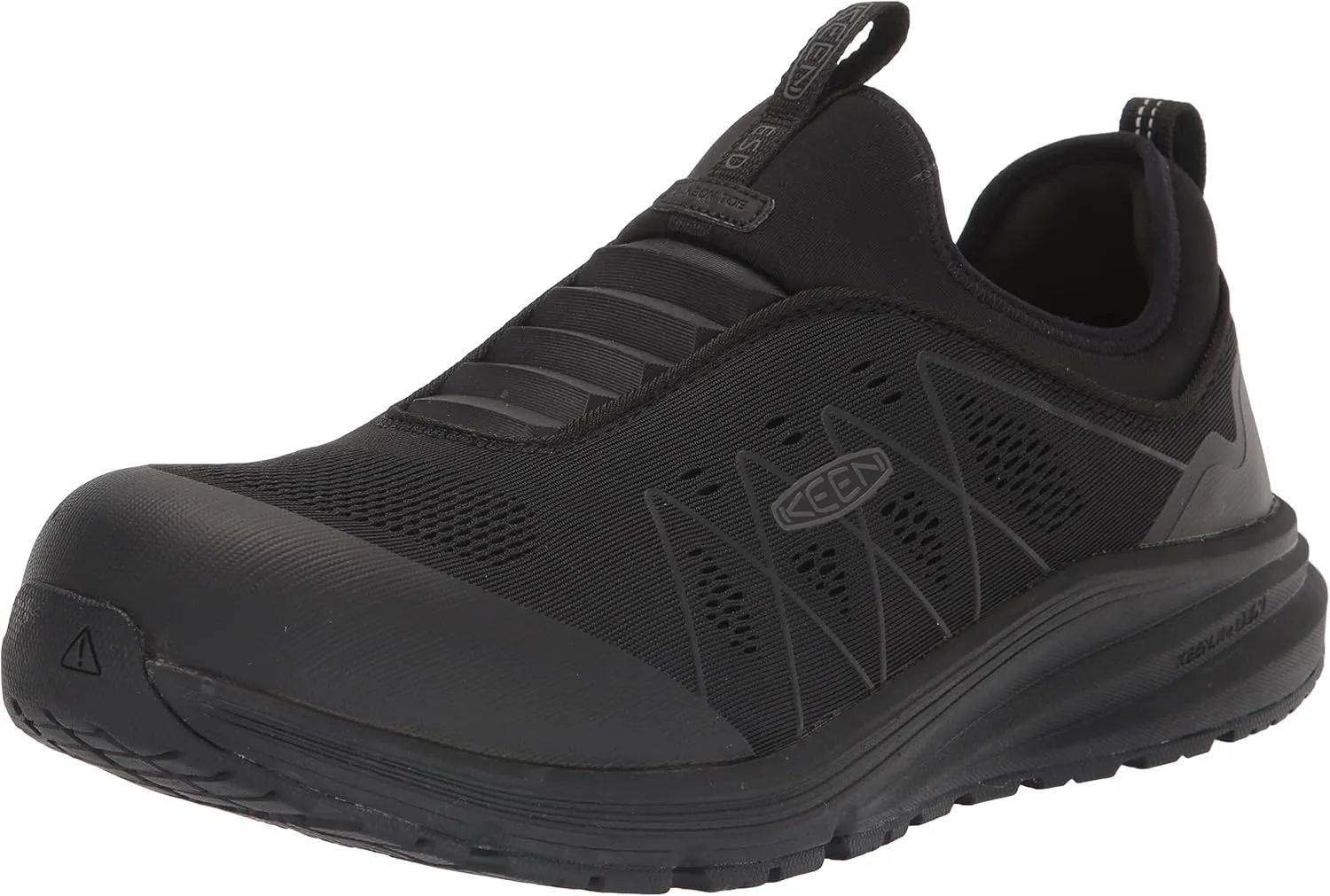 KEEN Utility Men's Vista Energy Shift Low Height Composite Toe ESD Slip on Industrial Work Shoes