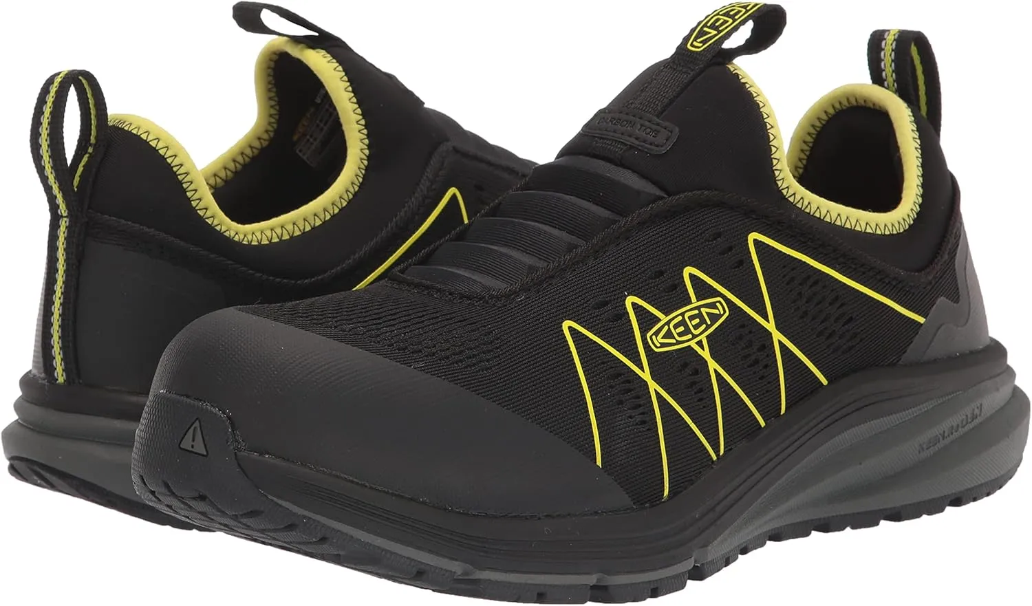KEEN Utility Men's Vista Energy Shift Low Height Composite Toe Slip-On Industrial Work Shoe